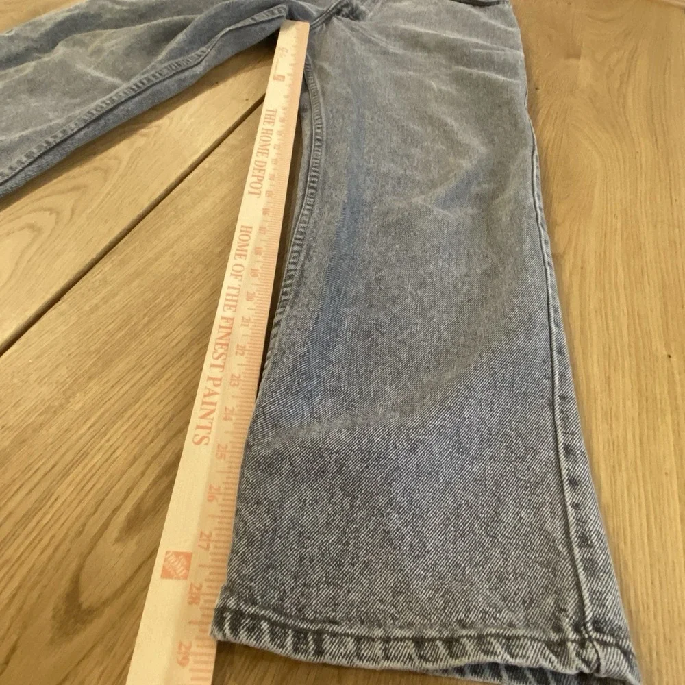 90's Vtg Levis 540 Jeans Mens Size 34 Black‎ Acid Stone Wash Denim USA